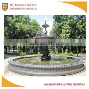 Black Big Stone Water Fountain for Outdoor thumbnail-1