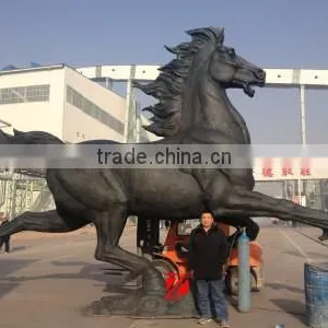 Hot Sale New Large Antique Horse Statue Metal Animal Sculptures thumbnail-1