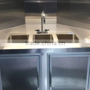 16' X 8.5' NEW FOOD VENDING TRAILER CATERING CONCESSION BBQ FULLY EQUIPPED FOR SALE thumbnail-6
