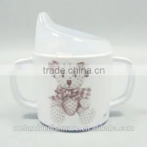 Melamine Seasoning Cup With Lid and Two Handle thumbnail-1