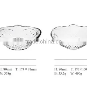 2014 Fashion Clear Glass Punch Bowl Painted Glass Bowl thumbnail-1