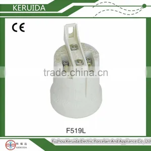 Porcelain/Ceramic Lampholder F519L E26/E27 thumbnail-1