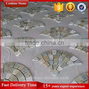 Outdoor Yellow Beige Exterior Floor Slate Tile Designs thumbnail-3