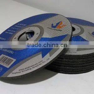 4-1/2" 115x3x22.23mm Deprssed Center Grinding Wheel for Metal thumbnail-4
