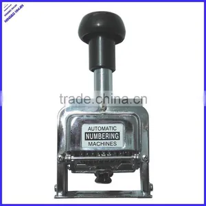 Quality Office 8 Digit Automatic Metal Self Inking Stamp thumbnail-1