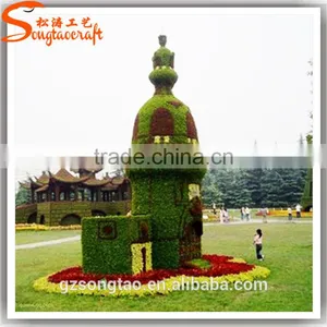 Artificial Grass Building Statues Plastic Artifical Grass Statue thumbnail-4