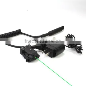 New Improved Design Tactical Sub Compact Rechargeable Pistol Green Laser Sight With Tail Pad Switch thumbnail-6