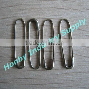 French Coilless Stainless Steel Safety Pin in U Shape thumbnail-1