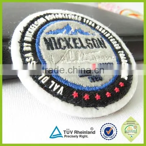 Heat-transfer Embroidery Patches Logo Name Label Printing thumbnail-1