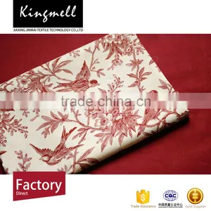 Digital Customized Printing Floral Oriental Printed Fabric thumbnail-1