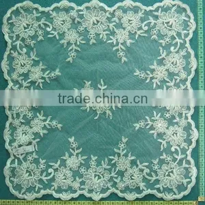 Eco-friendly Royal Blue African Voile Lace Fabric thumbnail-1