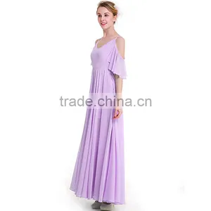 Maxnegio Full Sexy Cold Shoulder 2016 Long Maxi Casual Maxi Evening Dress thumbnail-6