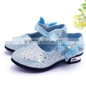Zm50114b 2017 pu Leather Girls Sandal Shoes Wholesale Childer Shoe Wih Bowknot thumbnail-1