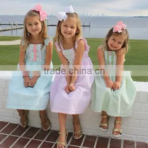 2017 New Arrival High Quality Children Clothing Manufacturers for One Piece Girls Party Dresses thumbnail-1