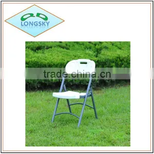 Outdoor Blow Mould Folding Chair,colourful Folding Chair for Wedding Use thumbnail-1