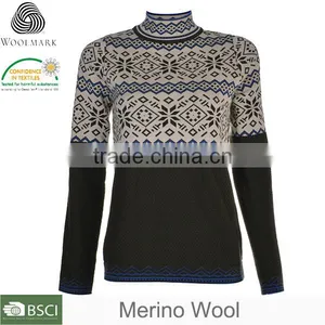 OEM Printed Custom Cotton Sweater Woman thumbnail-3