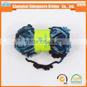 China Novelty Flower Yarn Supplier Hot Wholesale Scarf Fusion Yarn for Yarns Knitting thumbnail-2