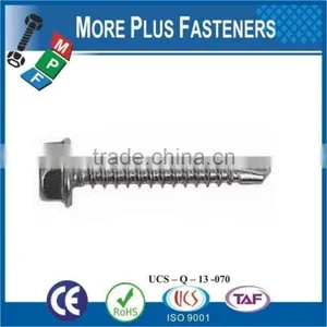 Made in Taiwan DIN 7504N Pan Head DIN 7504P Flat Head DIN 7504K Hex Head Self Drilling Screws Stainless Steel Carbon Steel Zinc thumbnail-3