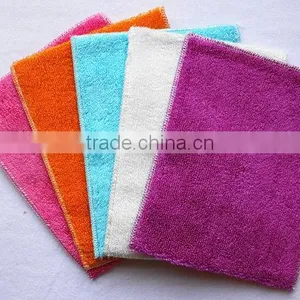 100% Bamboo Viscose Fiber Dish Towel,kitchen Dishcloth thumbnail-1