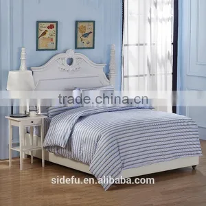 China Manufactural Wholesale Cheap Printed Cotton Bedsheet Set thumbnail-1