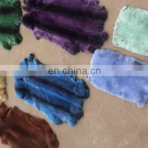 Wholesale Rex Rabbit Fur Skin / LTF-CED234 Can be Dyed Into Chichilla Color thumbnail-2