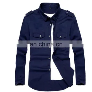 Wholesale Fancy Winter Autumn Men Casual Shirt in ShenZhen thumbnail-2