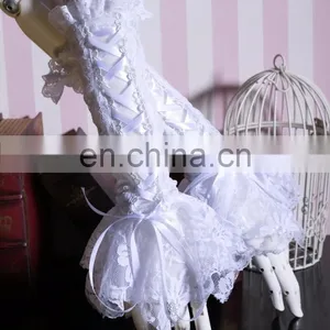 Gothic Laced Fingerless Gloves-sleeves thumbnail-1