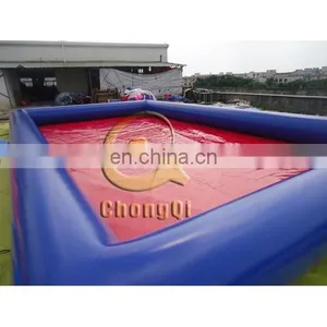 EU CE Certified Durable Giant Inflatable Square Swimming Pool for Sale thumbnail-2