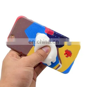 New 3D Cute Squishy Finger Pinch Case,hard PC + Soft TPU Hybrid Case,back Cover Case for IPhone 7 thumbnail-4