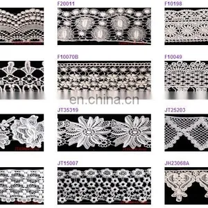 Elastic Black Dress Material 3 cm Nylon Lace Braid thumbnail-5