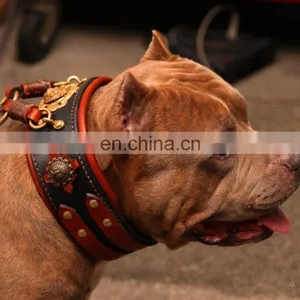 Designer Leather Dogs Collar and Leashes Manufacturer thumbnail-4
