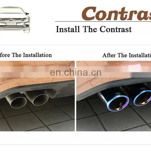 Exhaust Pipe Titanium Exhaust Tips thumbnail-5
