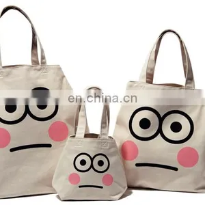 Wholesale Recyclable Cotton Shopping Bag/Fashion Reusable Eco-friendly Cheap Cotton Tote Bag thumbnail-2