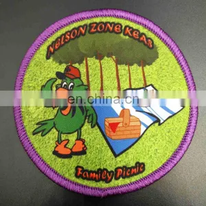 Hot Sale Wholesale Custom Digital Printed Embroidery Patch for Garment thumbnail-1