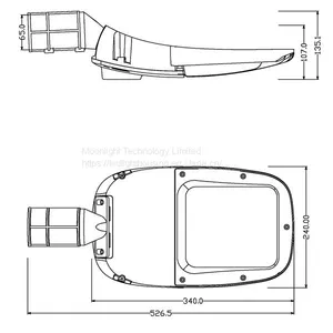 LED Street Light Housing MLT-SLH-DXS-II thumbnail-4