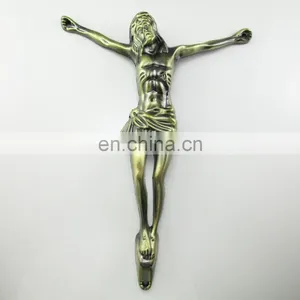 9 Inch St. Benedict Jesus Corpus for Wall Crucifix Cross thumbnail-1
