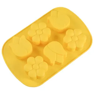 Free Sample Food Grade Silicone Cake Mould Baking Mousse Pudding Mould Tool thumbnail-1