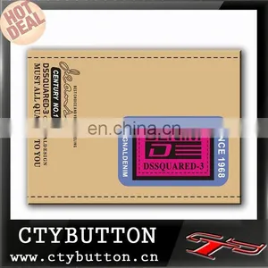 (0111) Woven Labels Washable Cheap Custom Clothing Label thumbnail-1