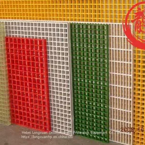 For Decks Patios Slip Resistance Fiberglass Grating Price List thumbnail-2