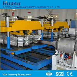 PVC Plastic Tendon Spiral Enhanced Pipe Line Description of PVC Plastic Tendon Spiral Reinforced Pipe Extrusion Line: PVC Plastic Tendon Spiral Reinforced Pipe Has Many Advantages, Such as Extrusion Resistance, Corrosion Resistance, and Pressure r thumbnail-2