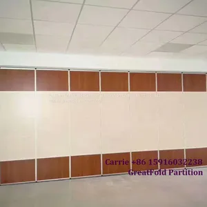 High Quality Mdf Frameless Aluminum Glass Partition Folding Door for Showroom thumbnail-5