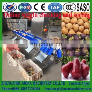 Factory Sales Mango Orange Waxing and Grading Machine , Weight Sorting Machine thumbnail-1