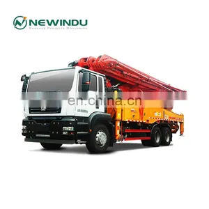 Zoomlion 21.6m Mini Concrete Mixer Truck Mounted Water Pumps 23X-4Z for Sale thumbnail-1