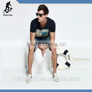 Deep Scoop Neck t Shirt for Men thumbnail-4