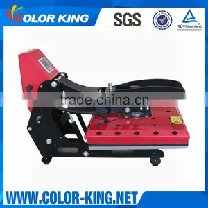 Fujian Colorking Semi Auto Open Heat Transfer Press Machine Cap Sublimation Hot Press Printing Press thumbnail-4