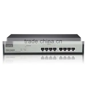 Netis 8 Port Gigabit Ethernet PoE Switch/4 Port PoE/802.3at/af thumbnail-1