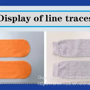 Computerized Automatic Sock Sewing Machine Armband Insole Edge Locking Machine RNEX3-4WJ thumbnail-5