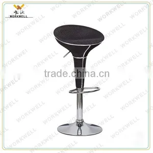 WorkWell Hot Sell Modern New Design Stainless Steel Swivel BarStool Kw-B2001b thumbnail-5