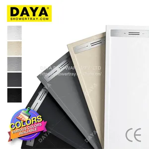 DAYA Economical Waterproof Rectangle Resin Stone Shower Tray thumbnail-4