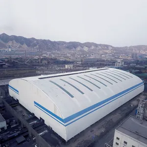 LF Steel Structure Space Frame Roof Cover for Dry Coal Shed thumbnail-1